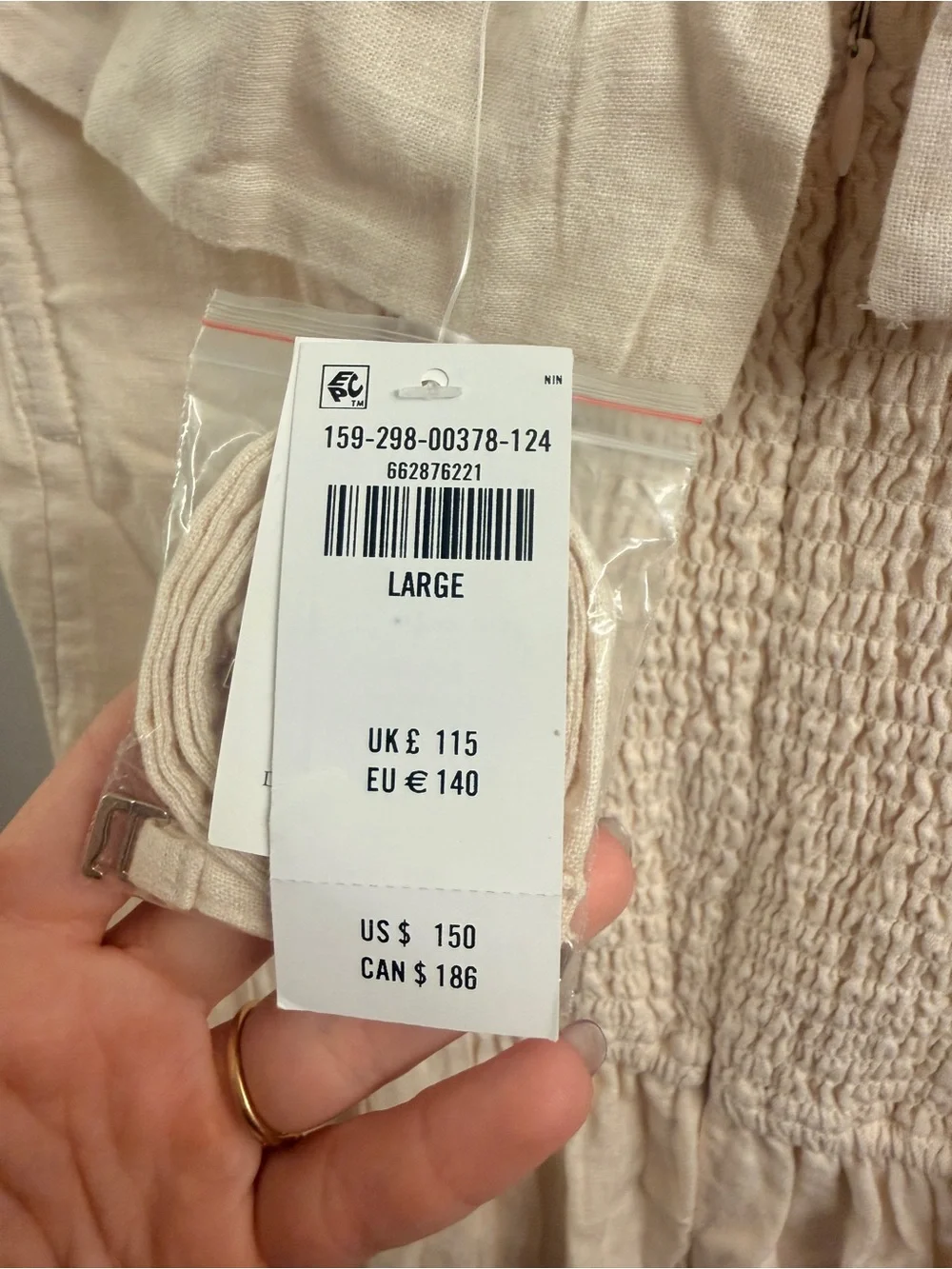 Abercrombie & Fitch Strapless Drop-Waist Maxi Dress